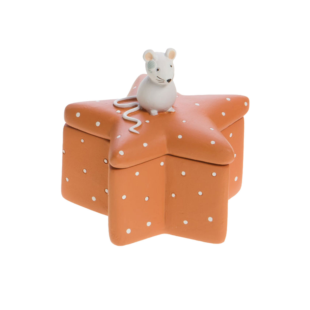 Petite bote  dents de lait - Modle toile marron