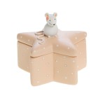 Petite bote  dents de lait - Modle toile beige