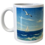Mug en cramique Cte sauvage  350 ml