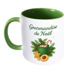 Mug en cramique  gourmandise de Nol