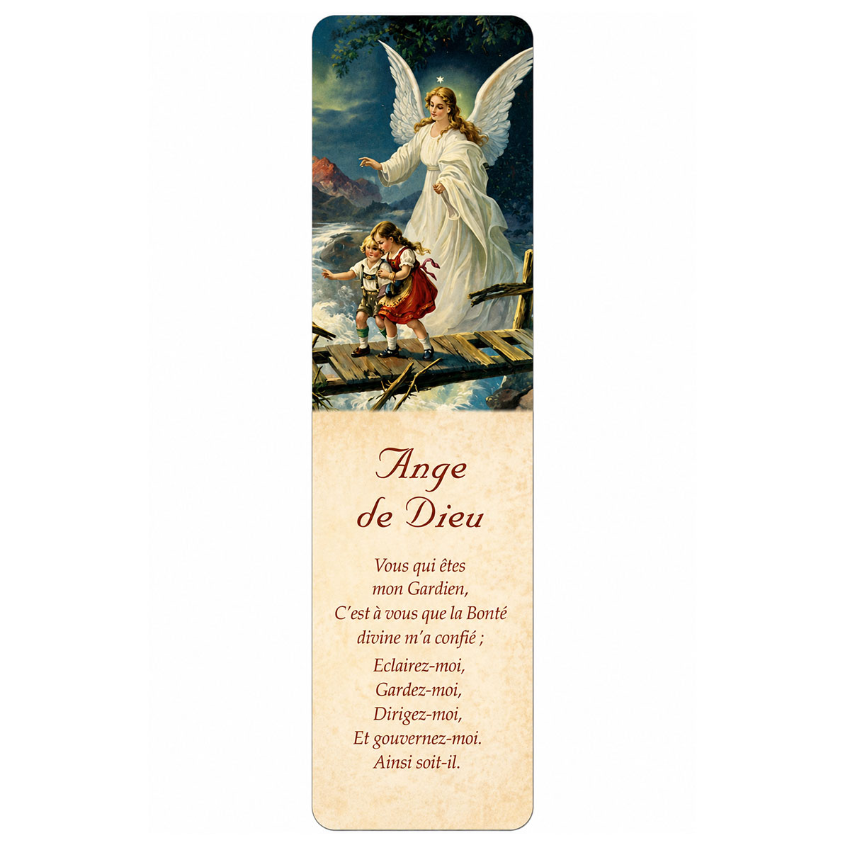 Marque-page Ange de Dieu plastifi�
