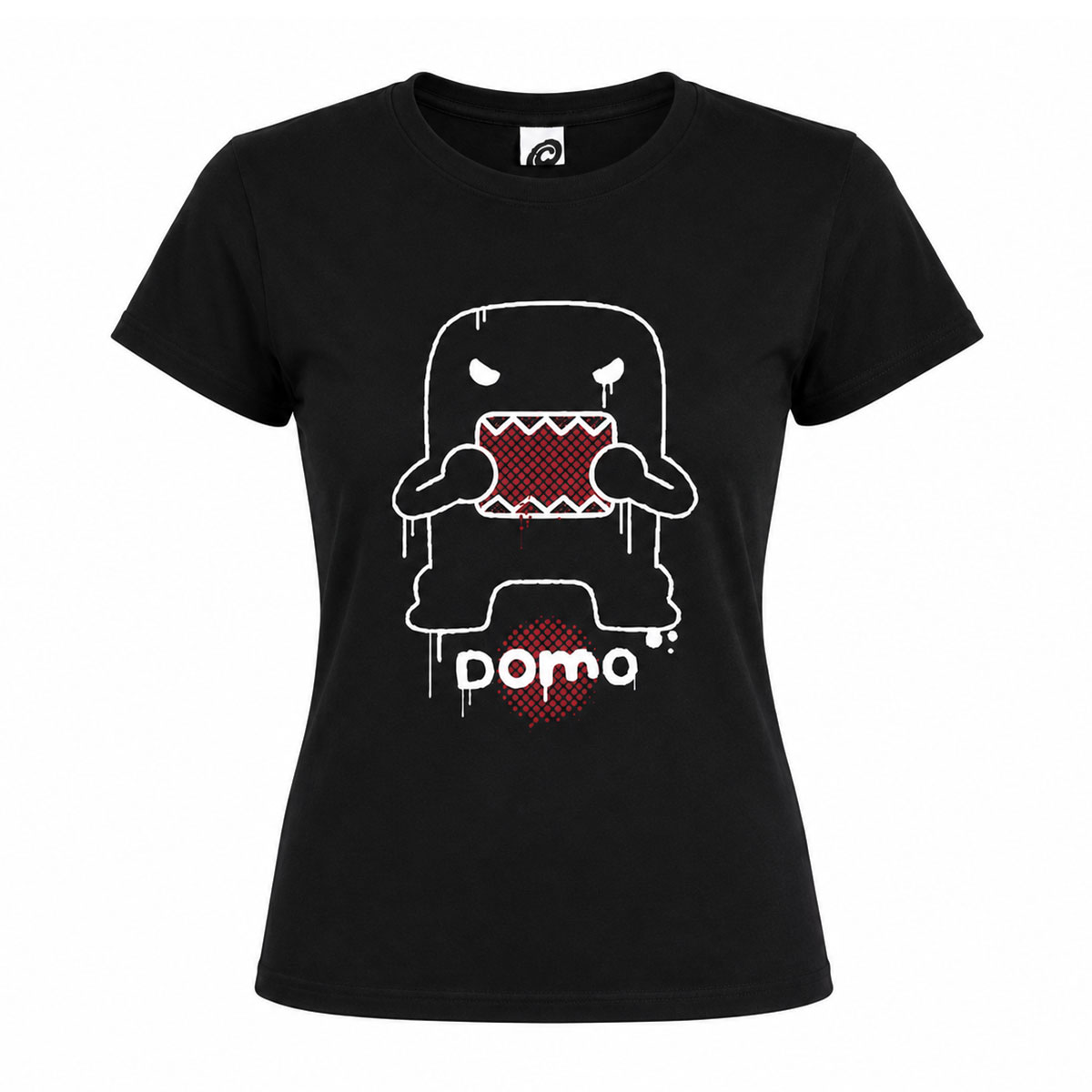 Tee-shirt femme Domo noir taille L