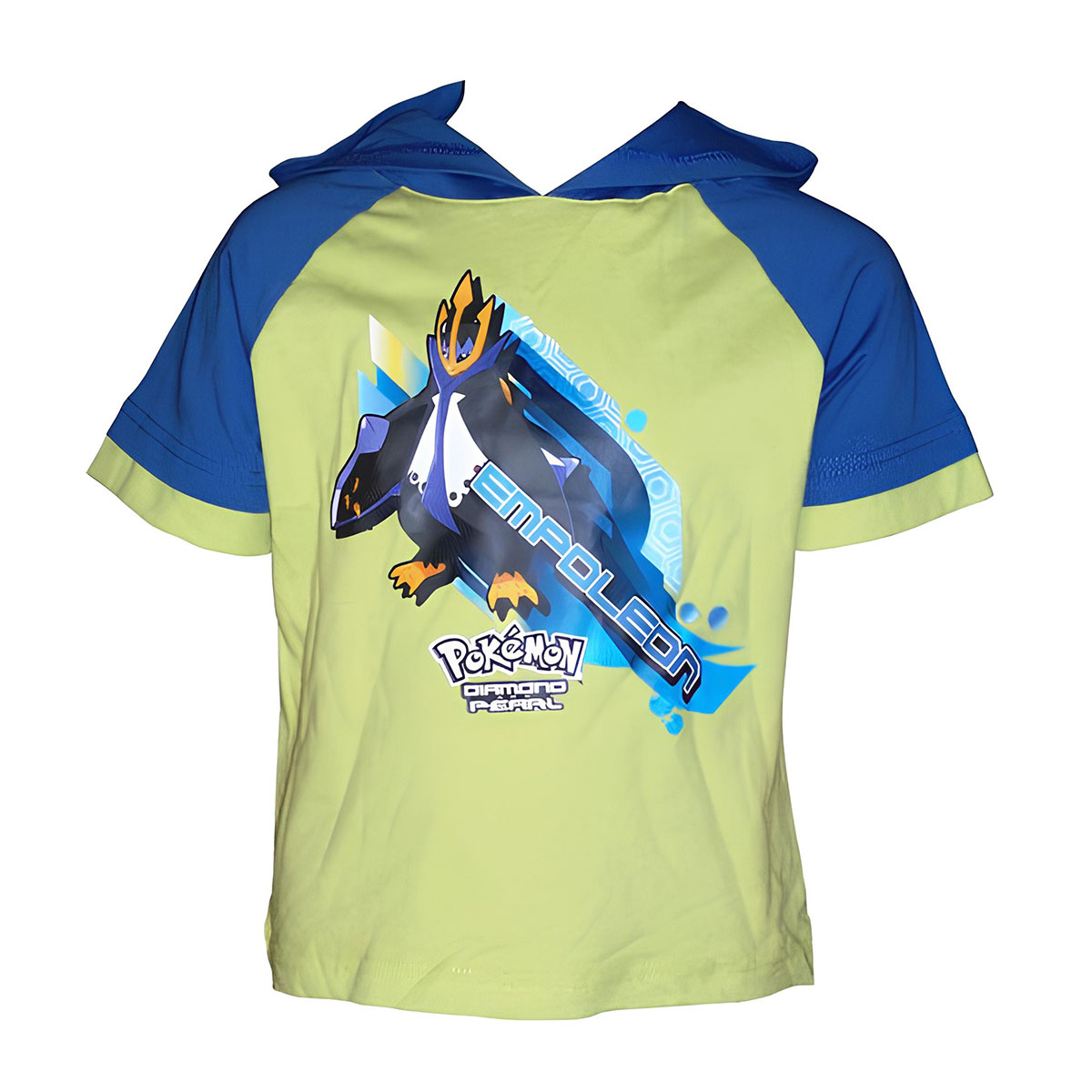 T-shirt Pokmon vert  capuche  Taille 5 ans