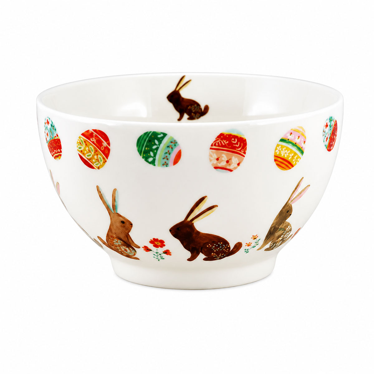 Bol en porcelaine Lapins de P�ques 480 ml