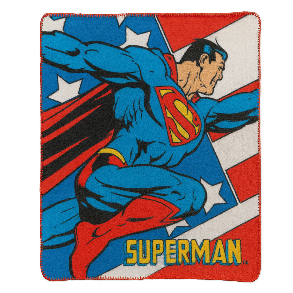 Plaid Superman DC Comics - USA en polaire