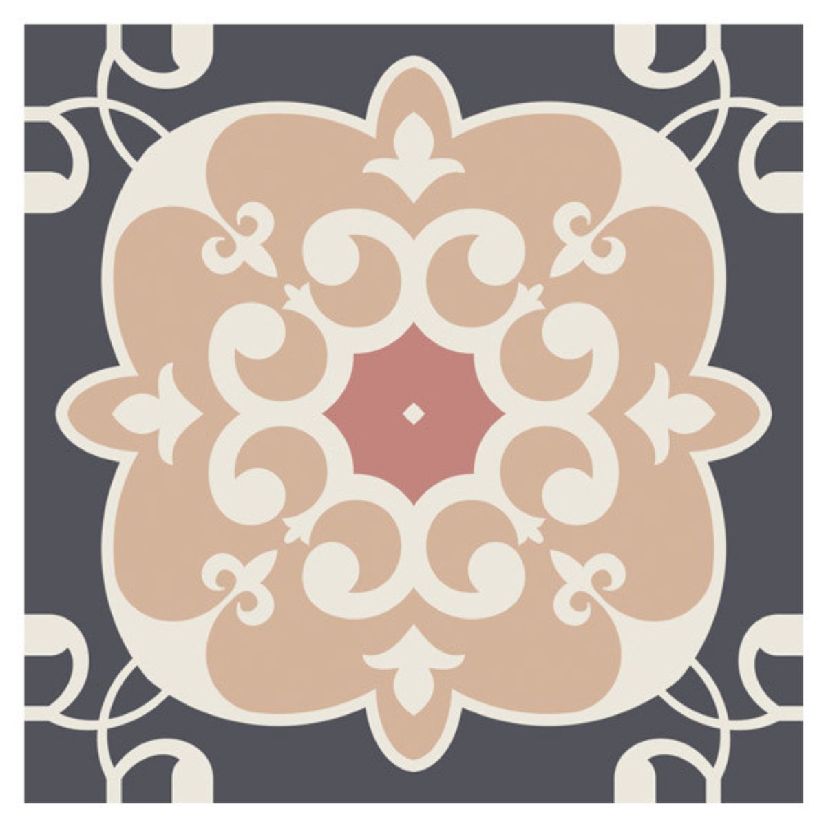 Stickers carreaux de ciment 15 x 15 cm - par 6
