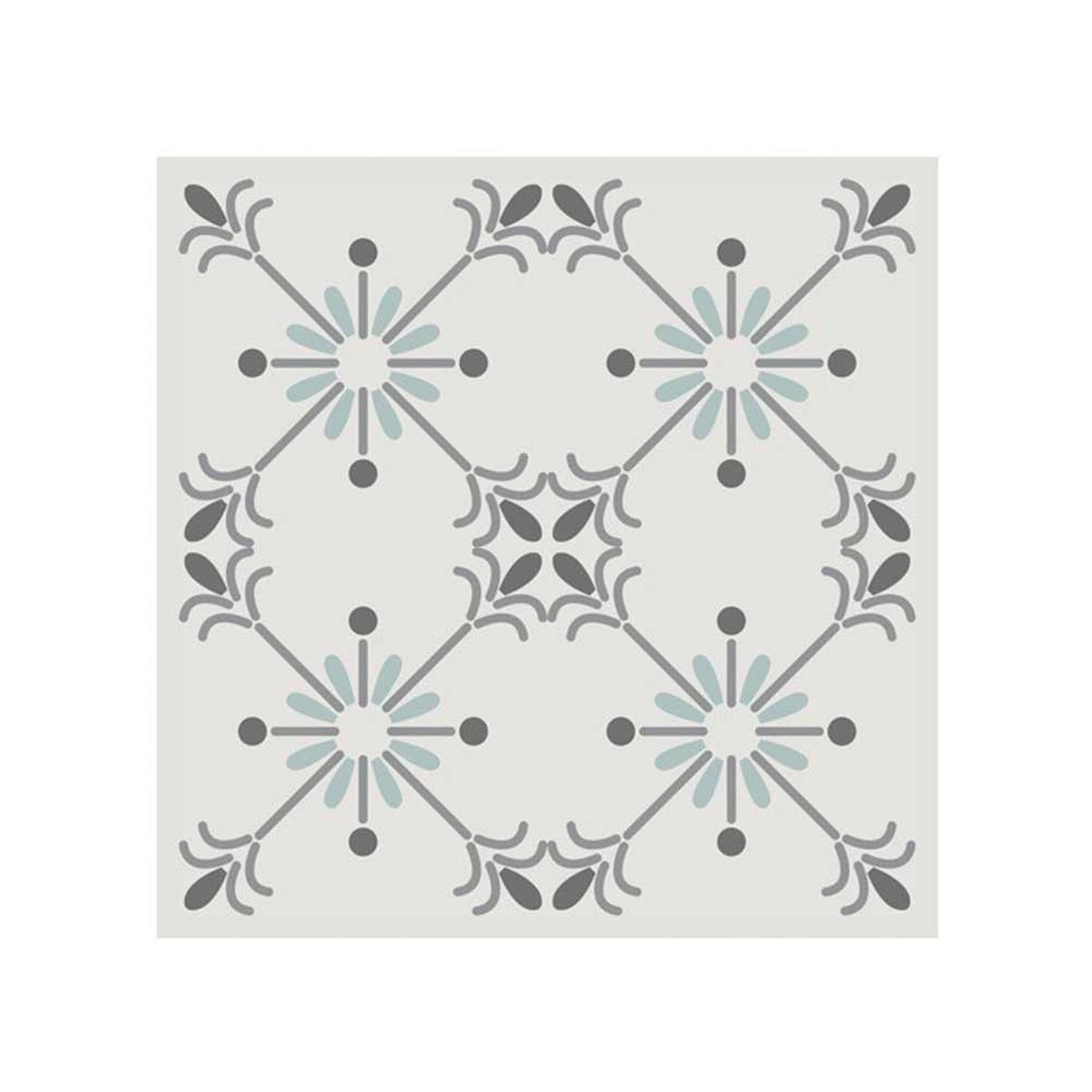 Stickers carreaux de ciment 15 x 15 cm - par 6