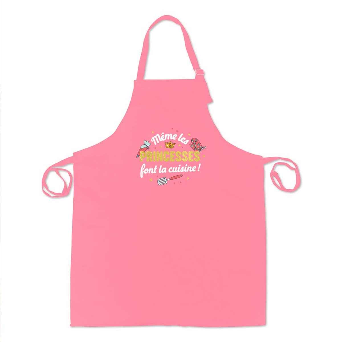 Tablier femme M�me les princesses font la cuisine !