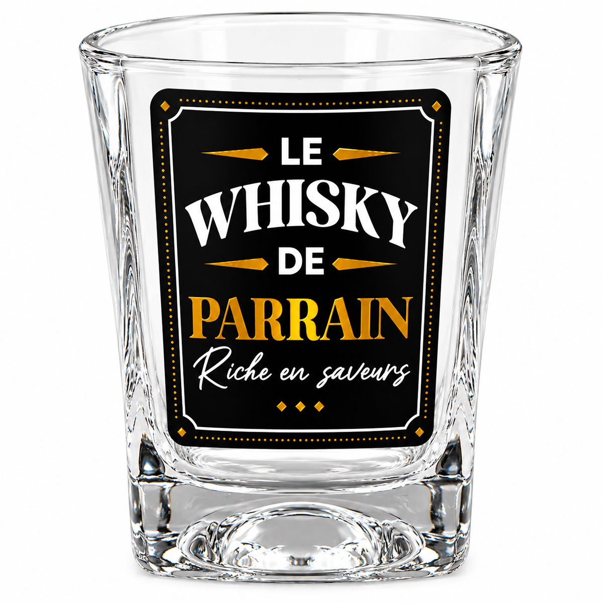 Verre � whisky parrain 30 cl riche en saveurs