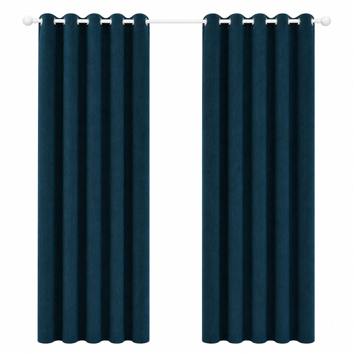 Rideau Antonin bleu p�trole 140 x 260 cm