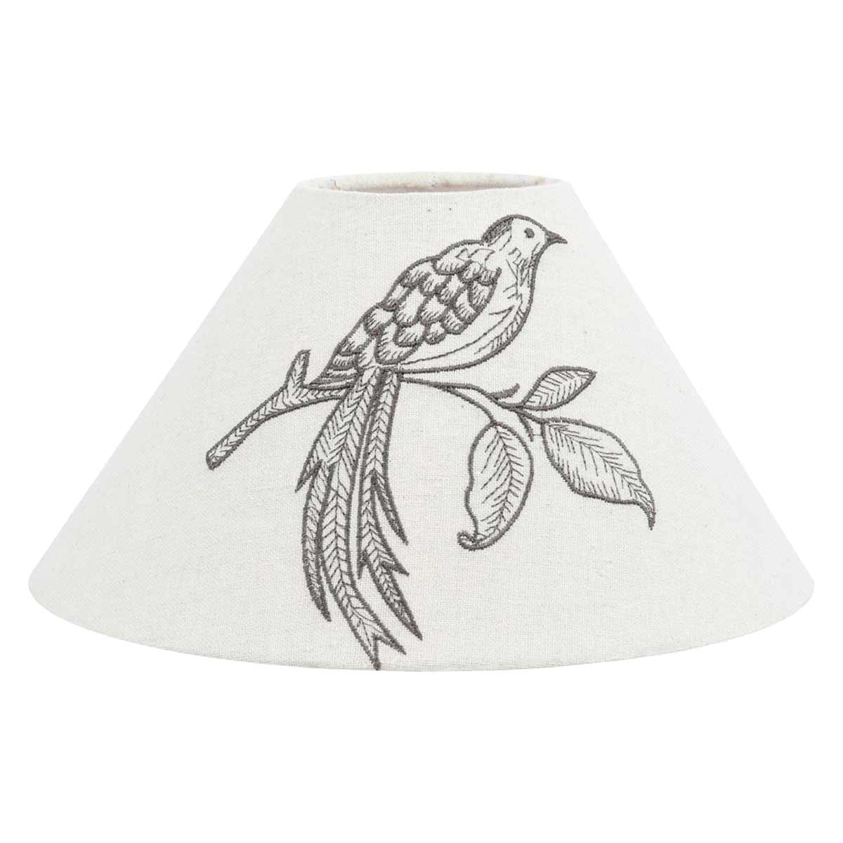 Abat-jour Clarine Oiseau Brod 25 cm