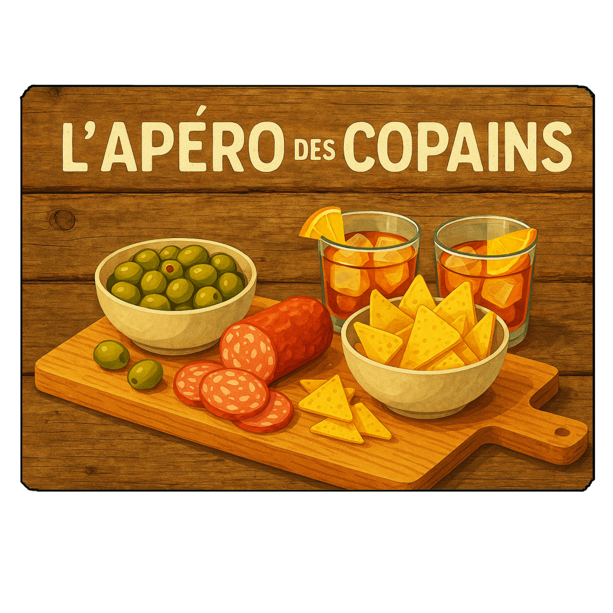Planche  dcouper LApro des Copains