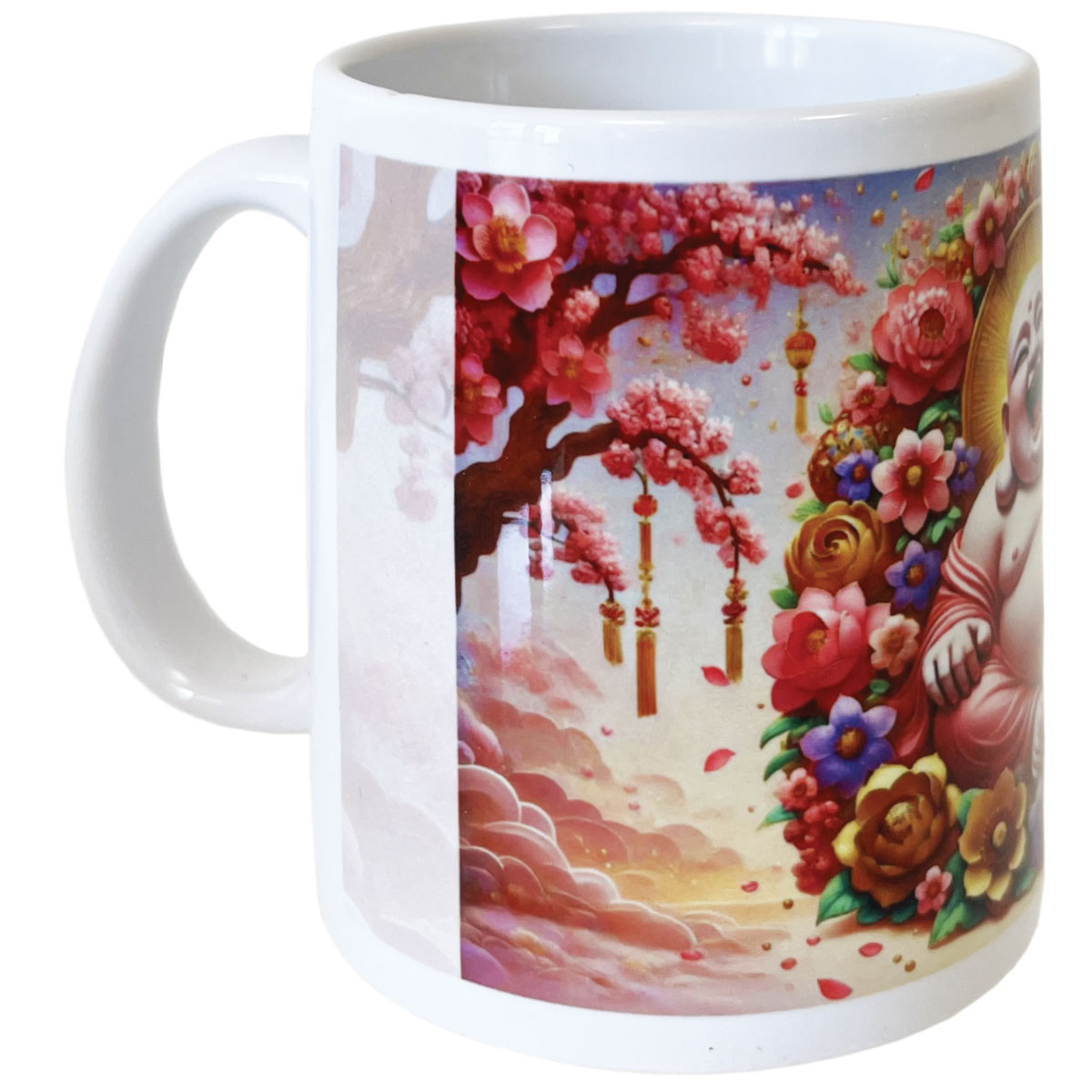 Mug en Cramique Bouddha Rieur Bouddha de l'Abondance  350 m