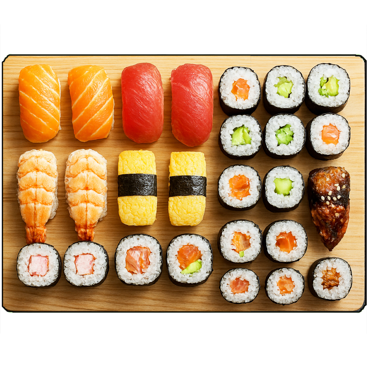 Planche  dcouper Sushis  28,5  20 cm