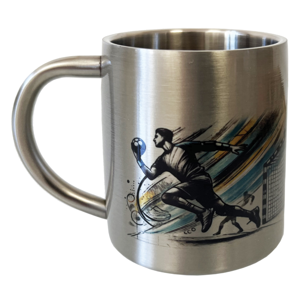 Tasse Inox Double Paroi 200 ml  Handball