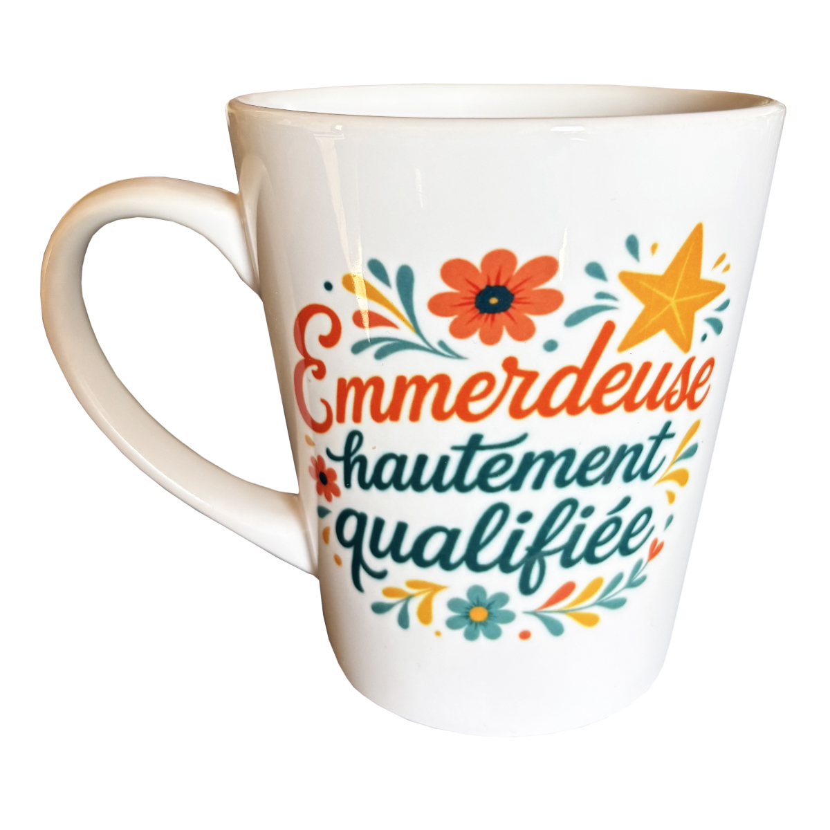 Mug Conique Emmerdeuse hautement qualifie 320 ml