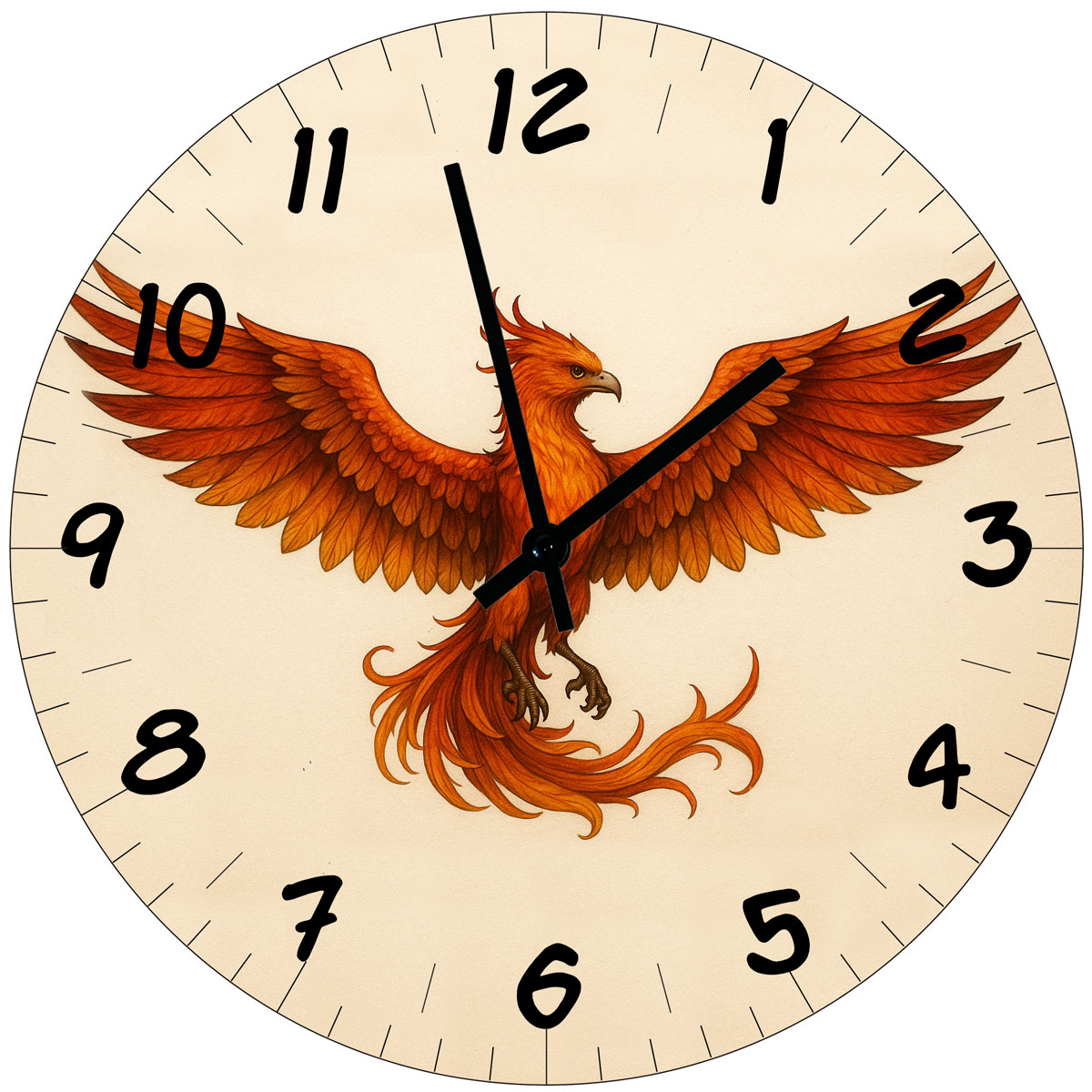 Horloge en verre Phnix