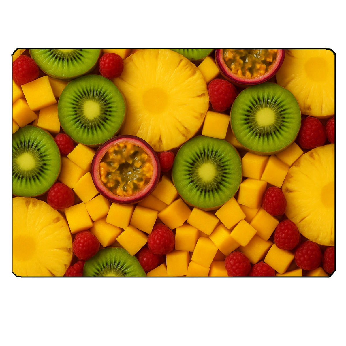 Planche  dcouper Fruits Exotiques  28,5  20 cm