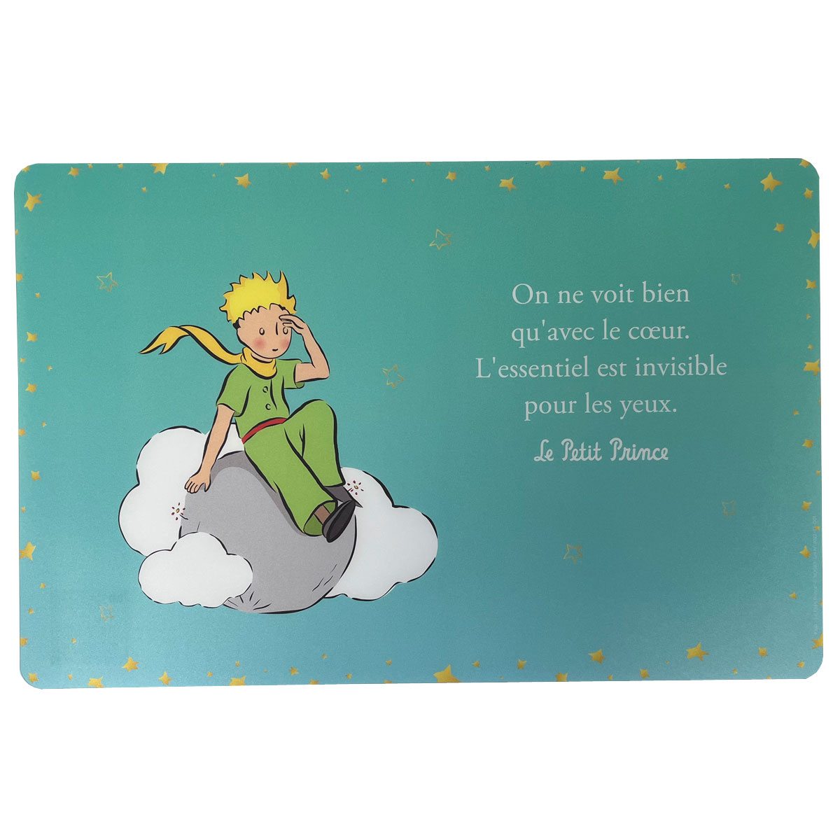 Set de table Bleu-vert Le Petit Prince sur un Nuage