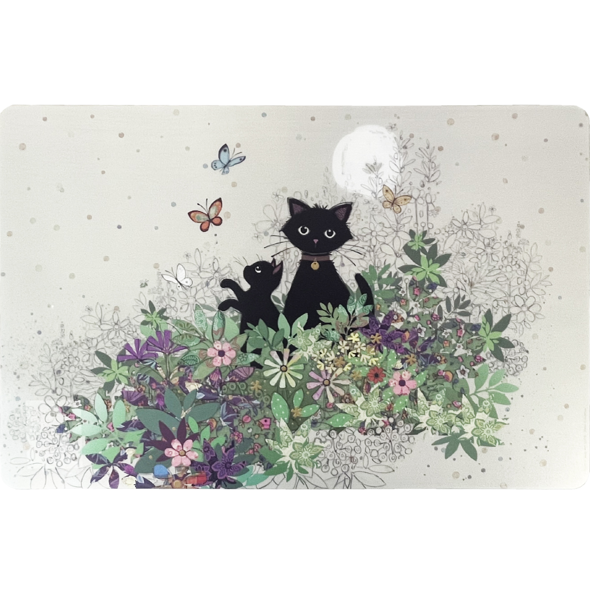 Set de table Chatons dans le jardin  Collection Bug Art