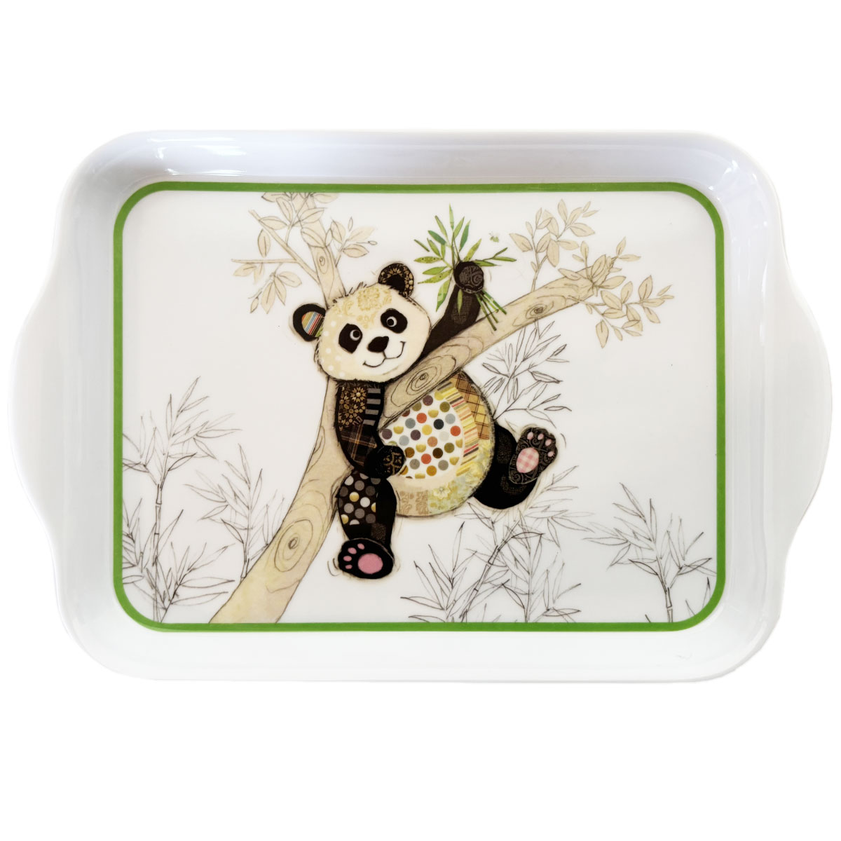 Mini plateau en mlamine  Panda Kook