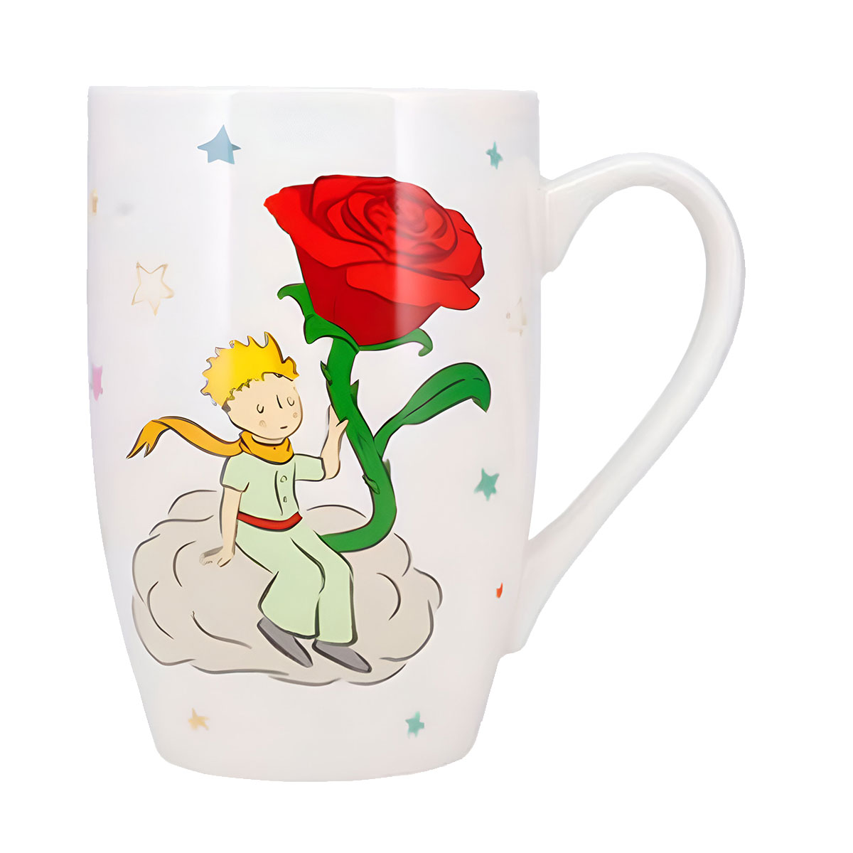 Tasse XL en Porcelaine  Le Petit Prince et la Rose  490 ml