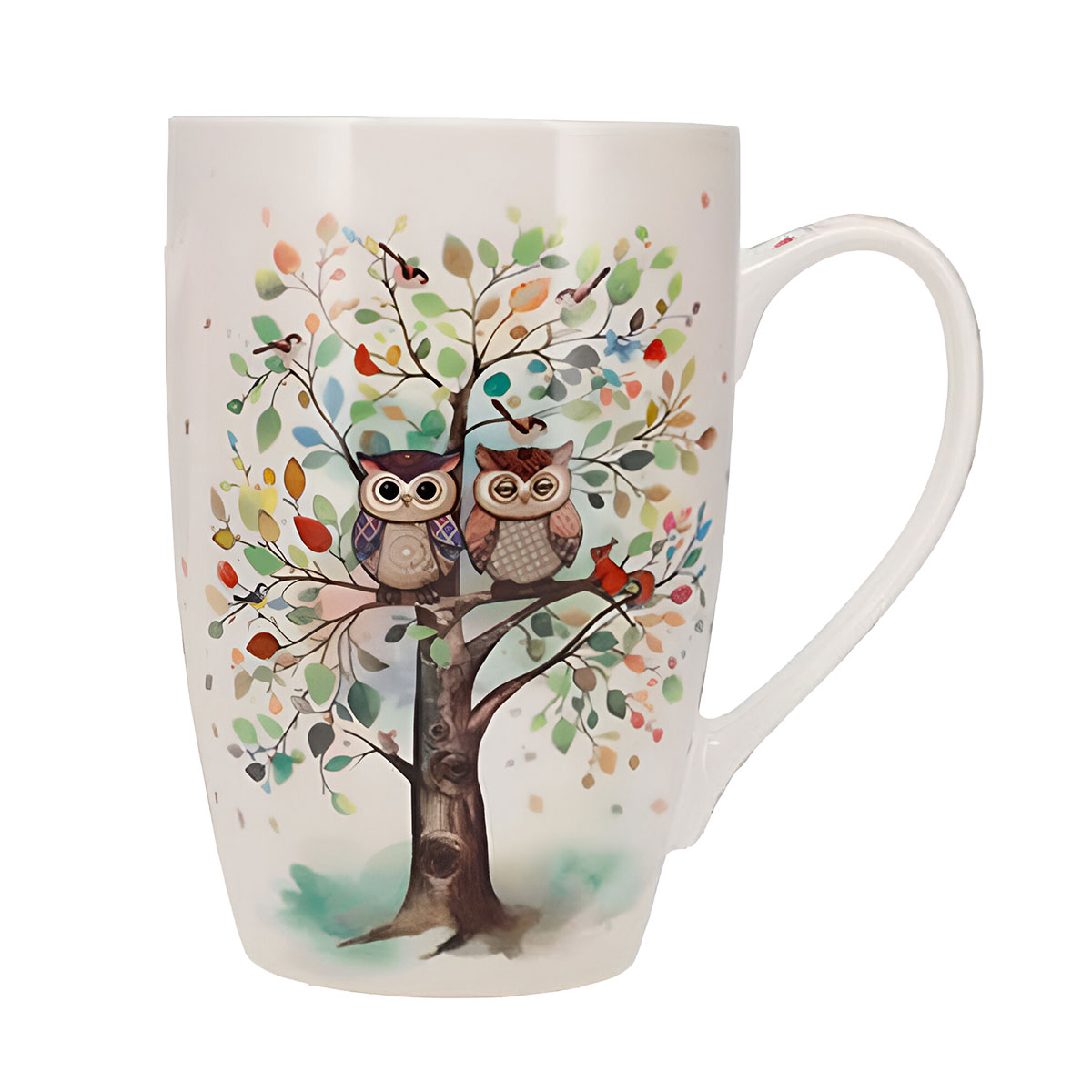Tasse XL en Porcelaine  Animaux dans l'Arbre  445 ml