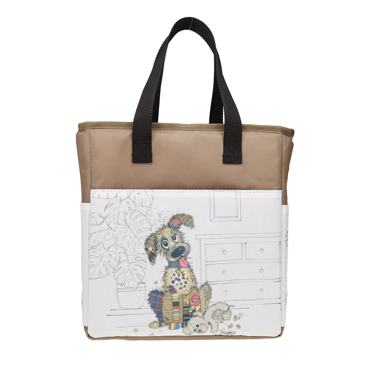 Sac isotherme chien marron Kiub 26 x 14,5 x 28,5 cm