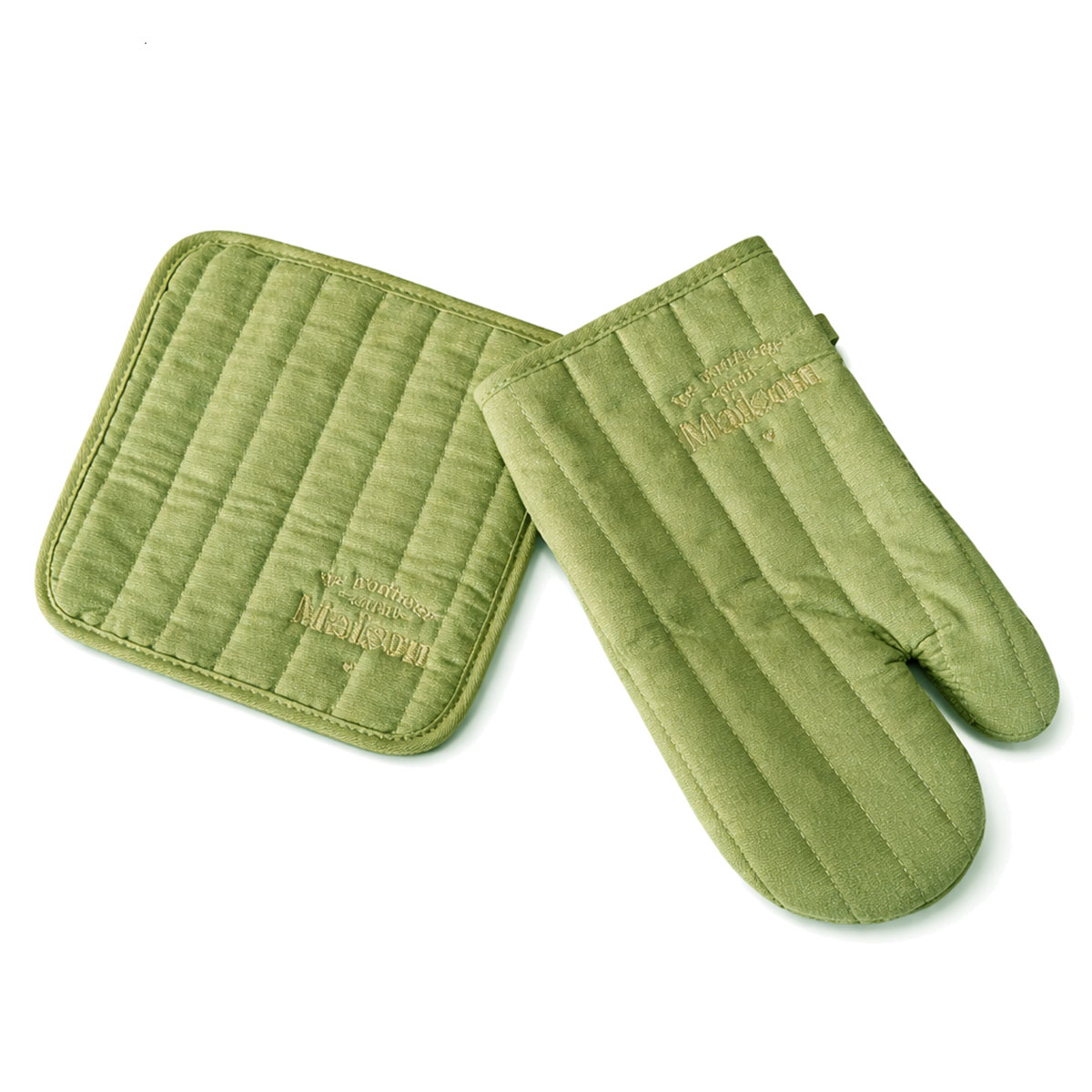 Set gant et manique de cuisine Le bonheur est fait Maison