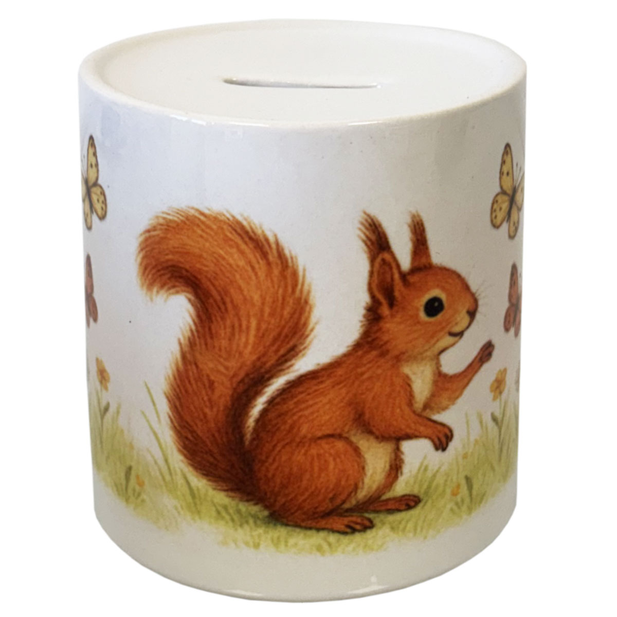 Tirelire �cureuil en c�ramique � 9,5 cm