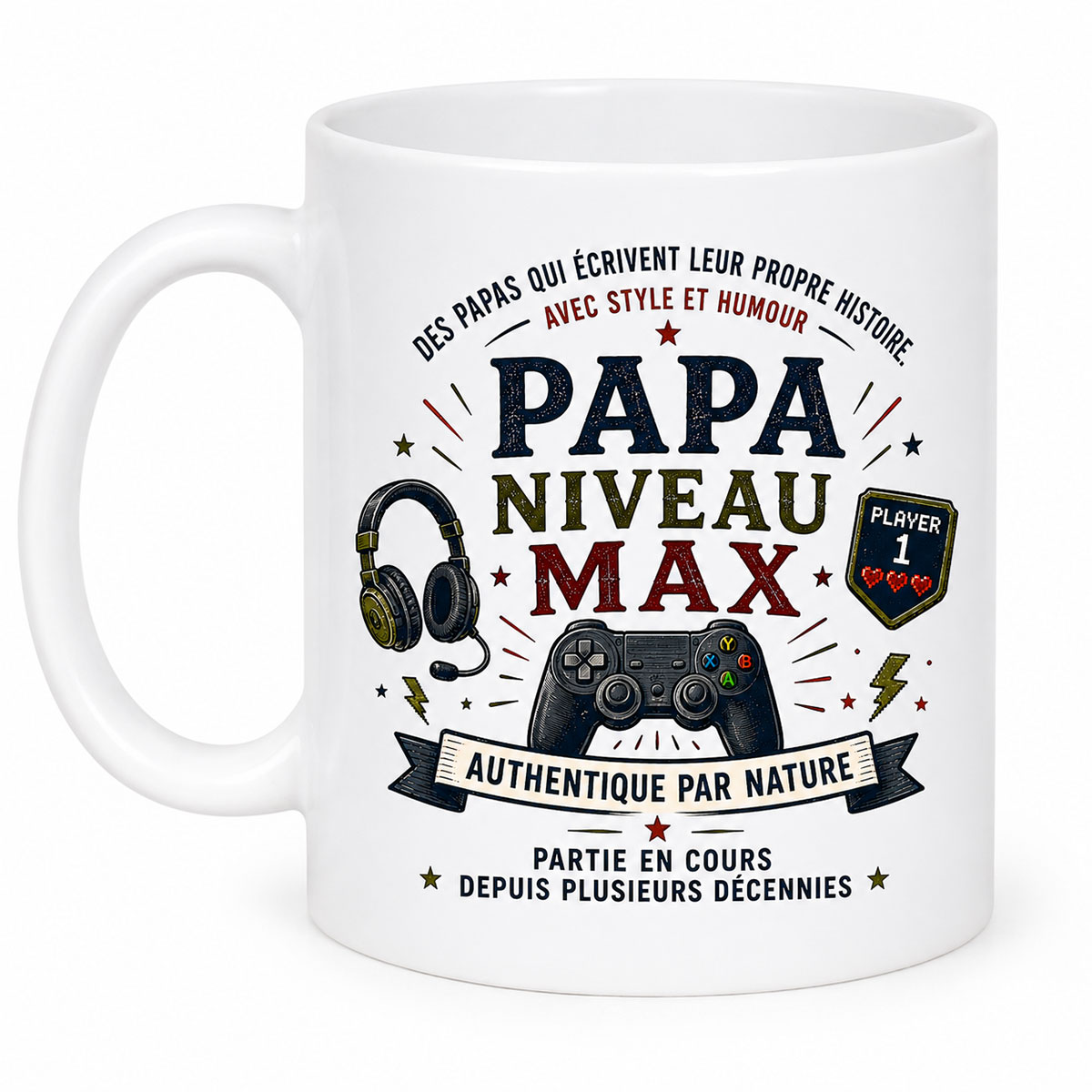 Mug Papa Niveau Max 350 ml � Cbkr�ation