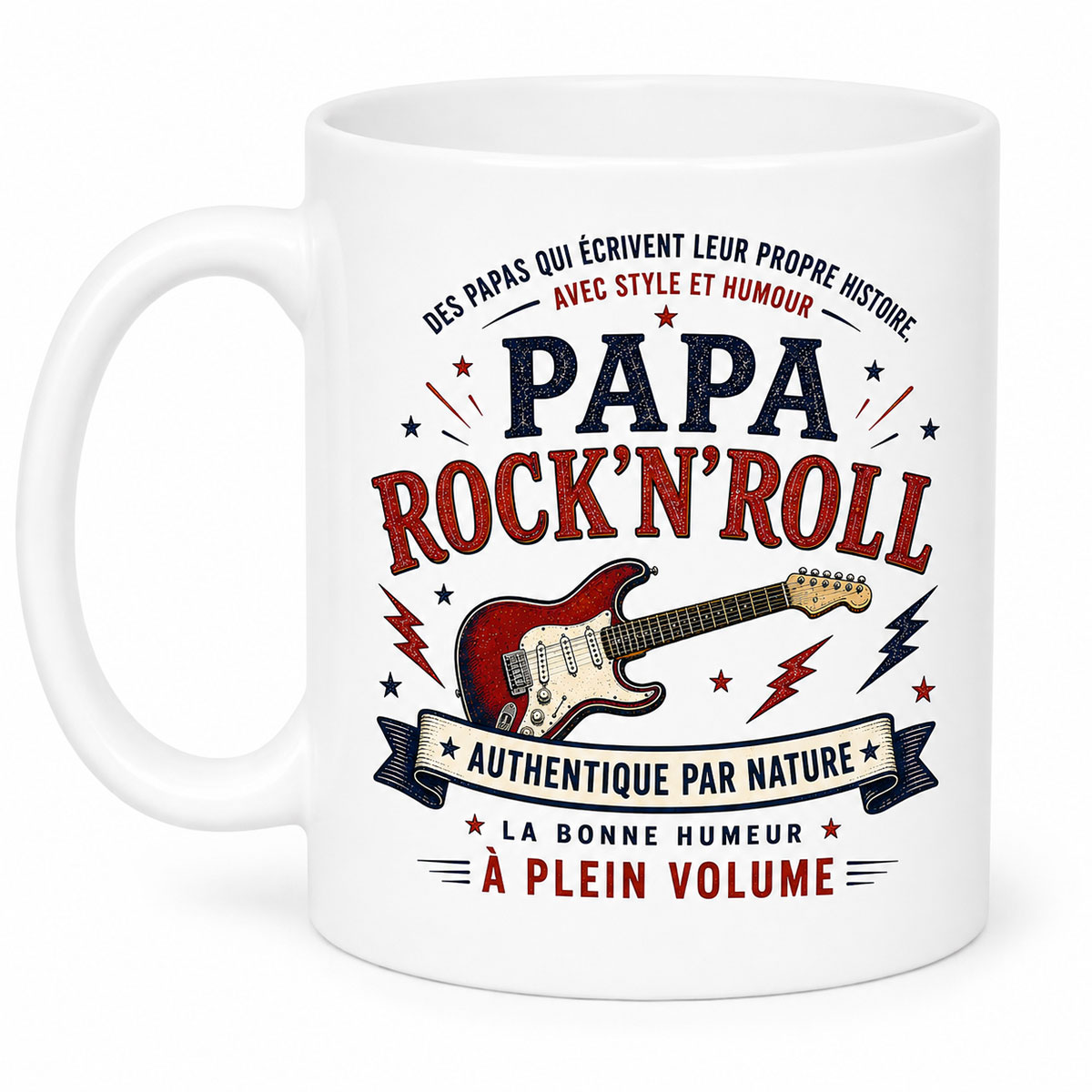 Mug Papa Rock'N'Roll 350 ml � Cbkr�ation