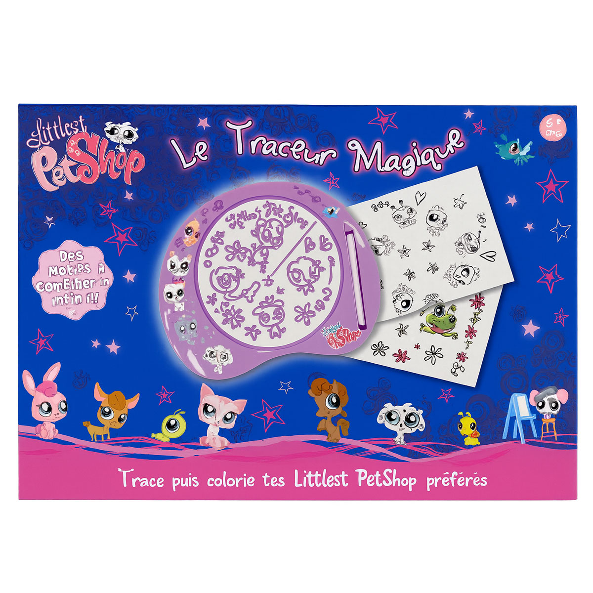 Traceur Littlest Petshop - Coffret cratif