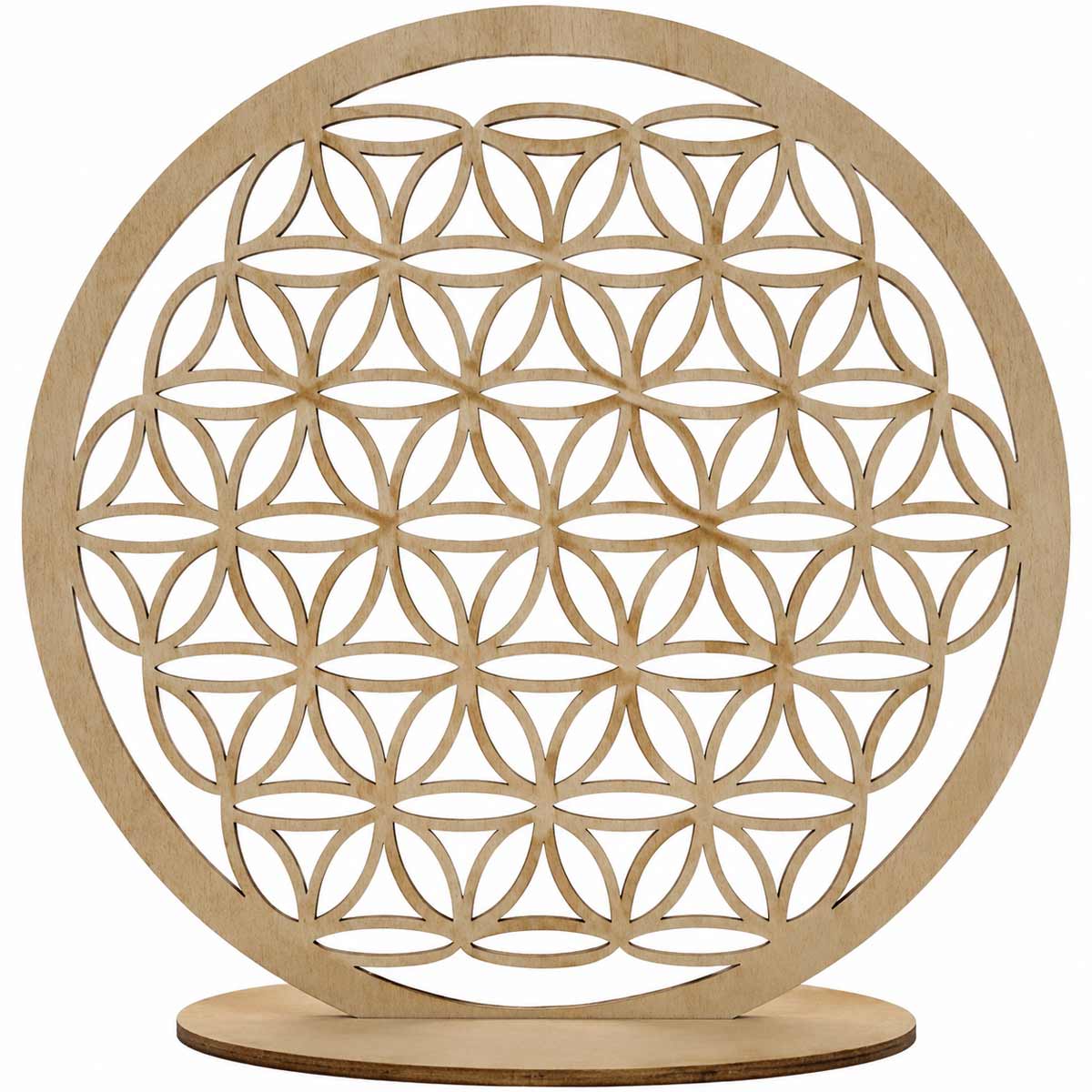 Fleur de Vie en Bois � Poser 30 cm