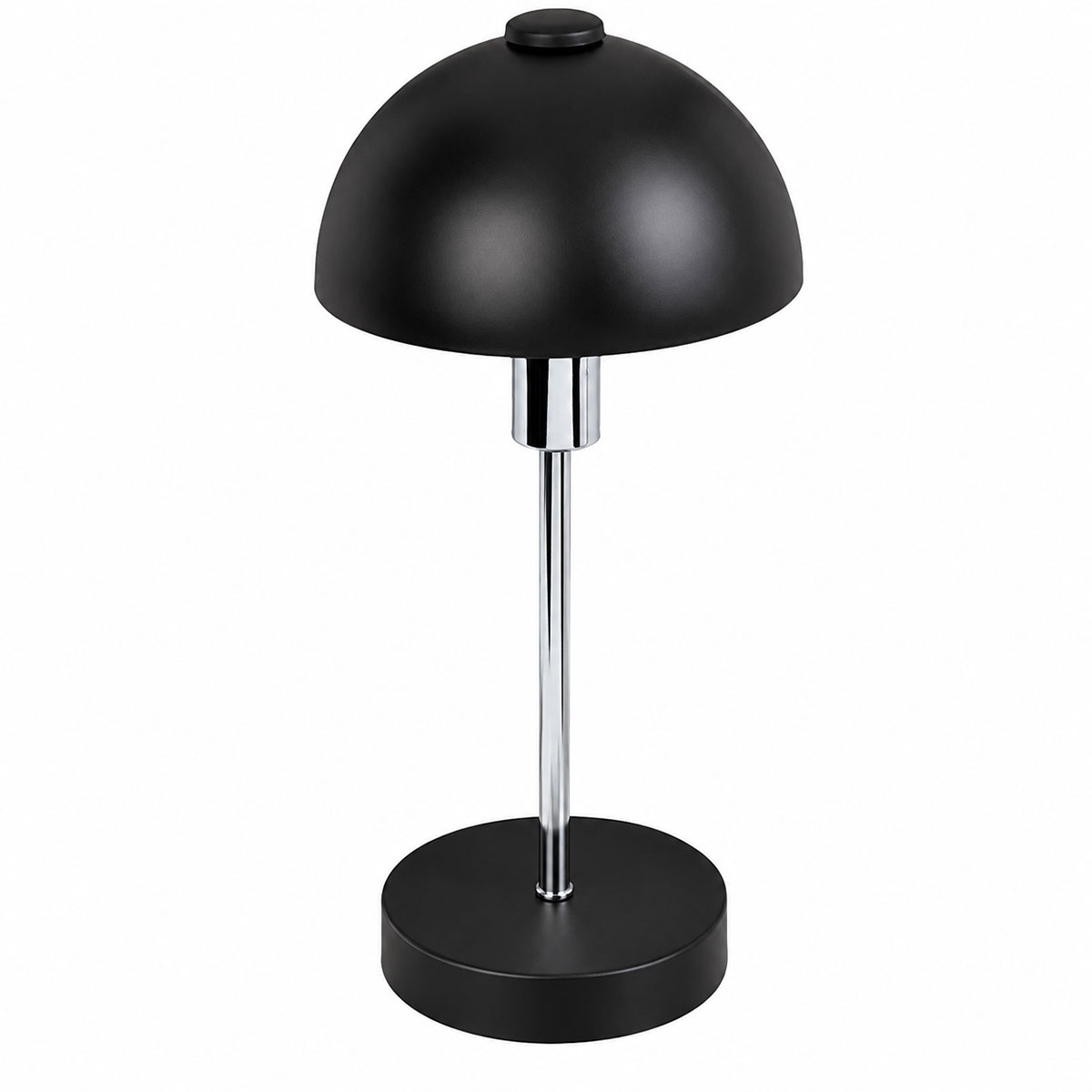 Lampe � poser champignon en M�tal Noir