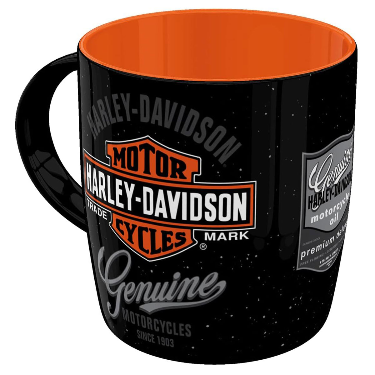Mug Harley-Davidson Genuine Motorcycles orange
