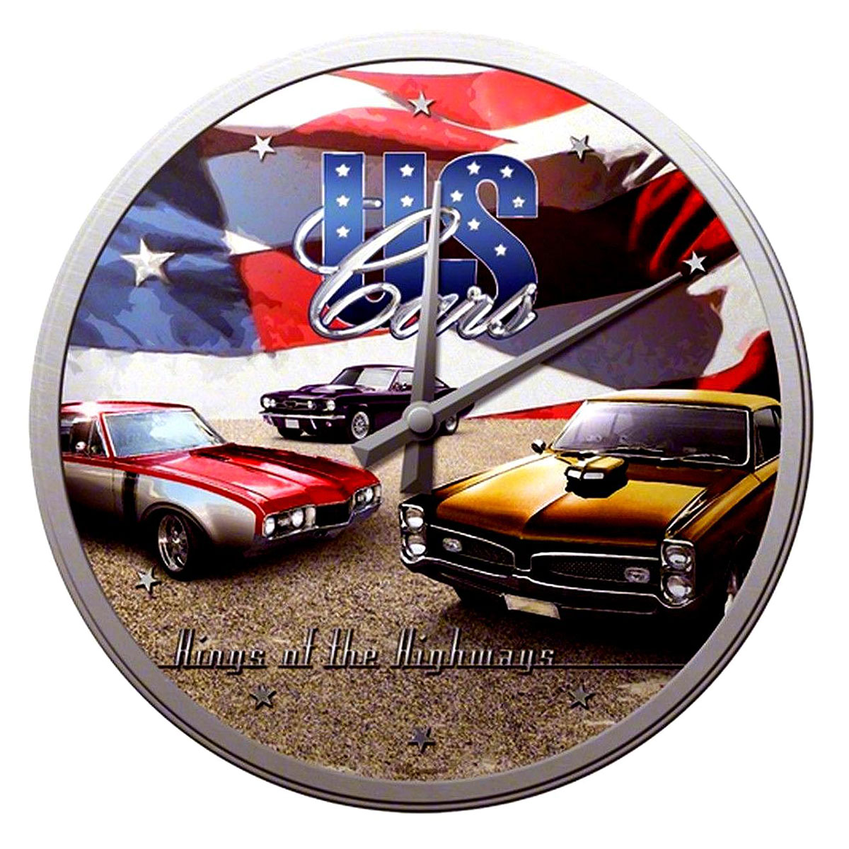 Horloge Cars US Rtro vieilles amricaines