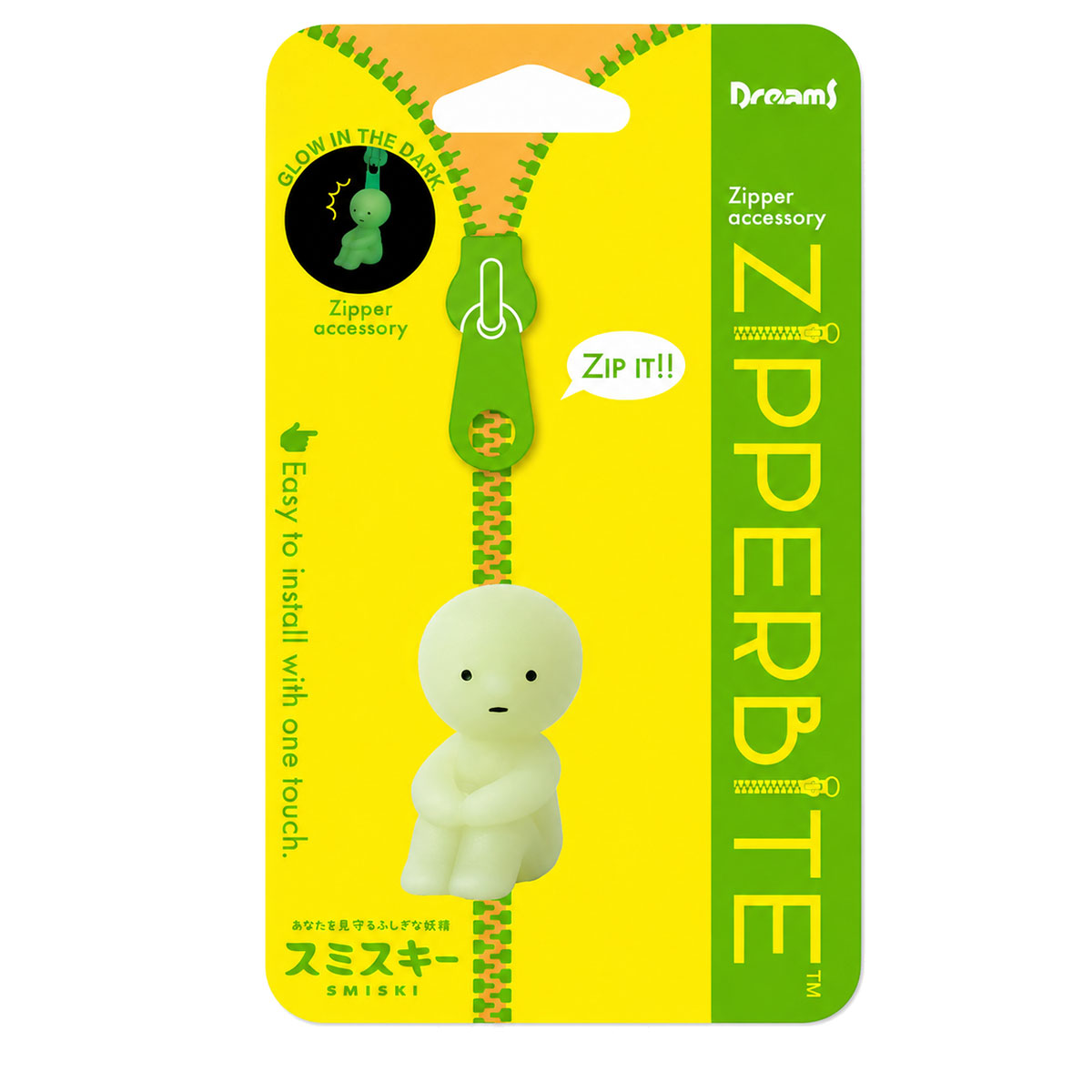 Mini Figurine Smiski Lumineuse pour Fermeture �clair