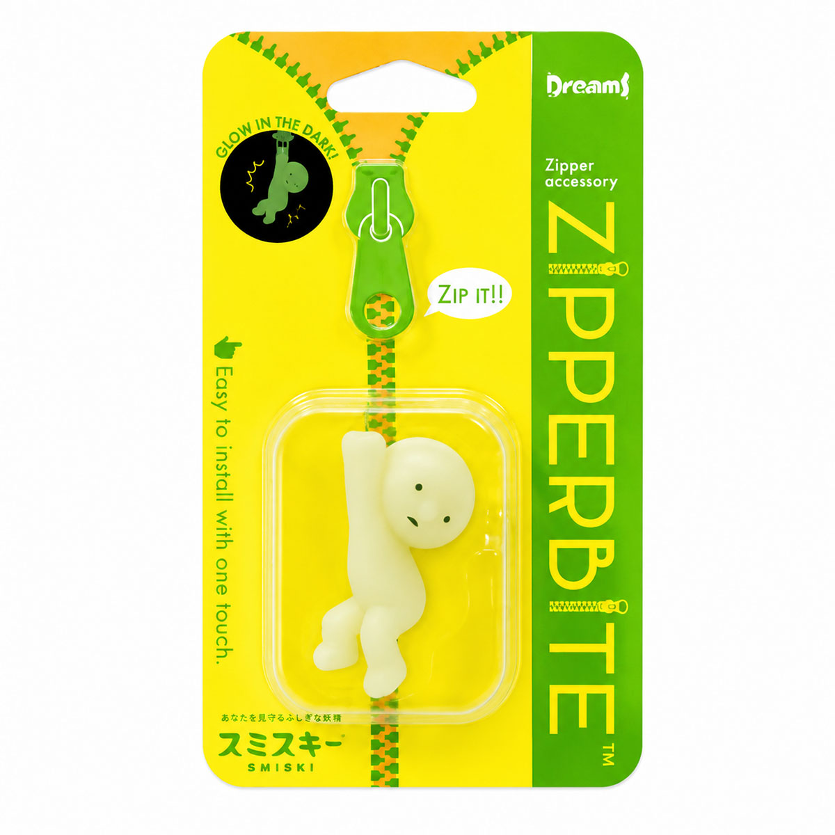 Mini Figurine Smiski Lumineuse pour Fermeture �clair
