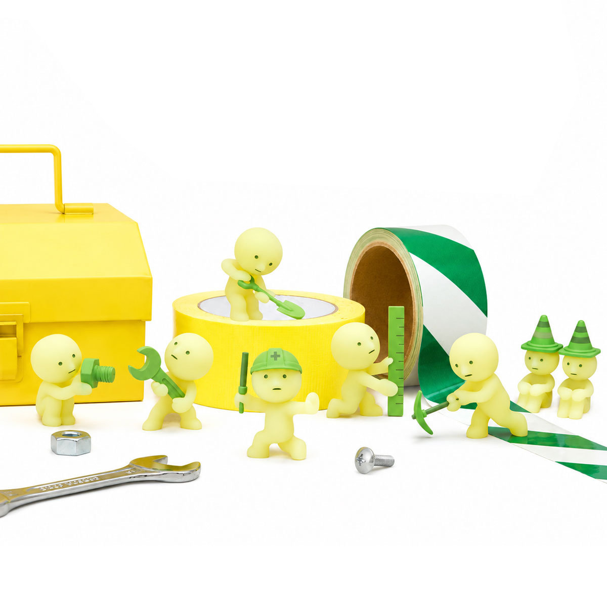 Smiski s�rie Construction � Figurine surprise Blind Box