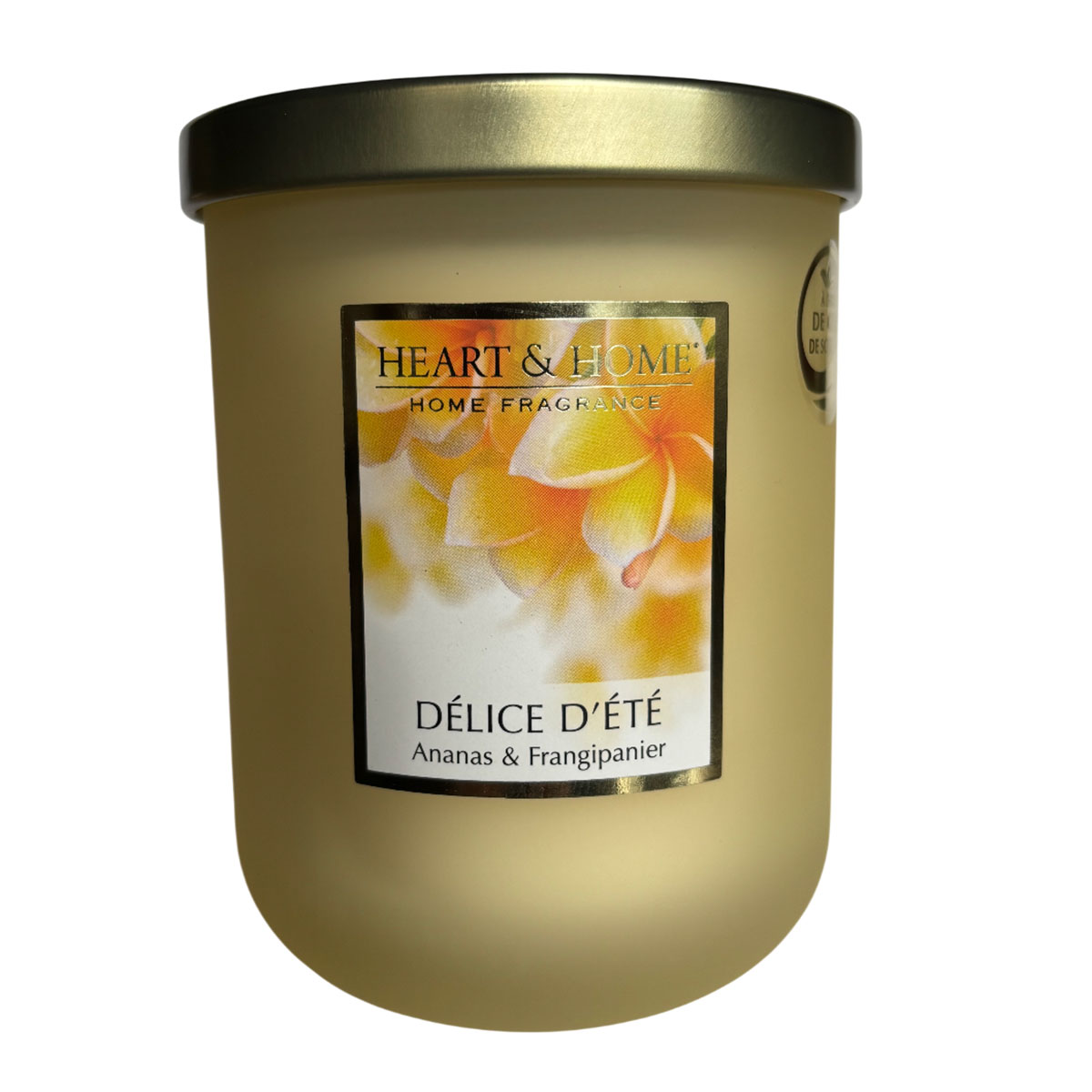 Grande bougie parfum�e D�lice d��t� 320 g