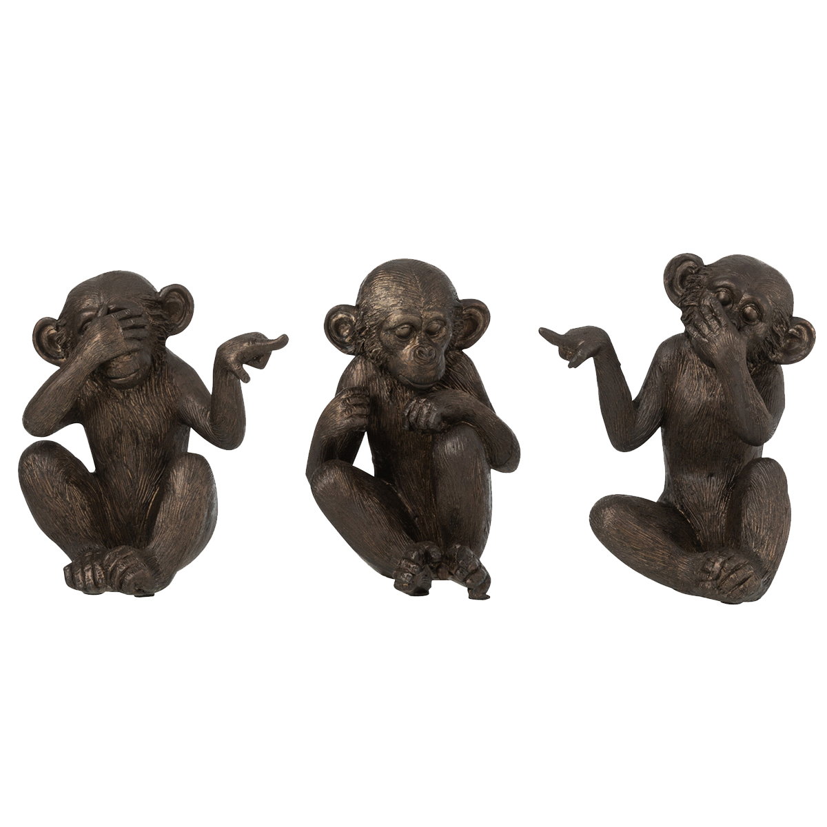 Statuettes dcoratives - Les Singes de la Sagesse