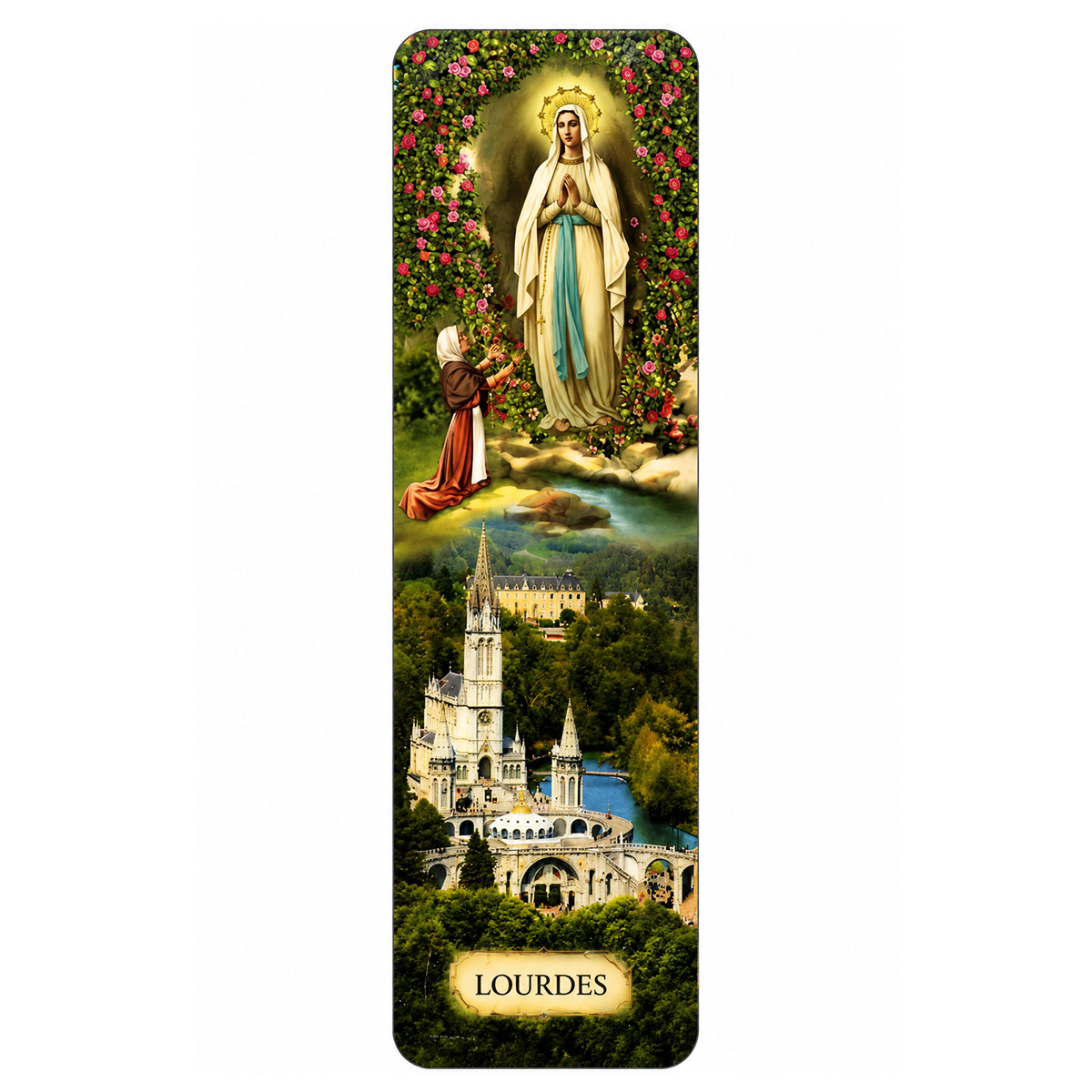 Marque-page Lourdes plastifi�