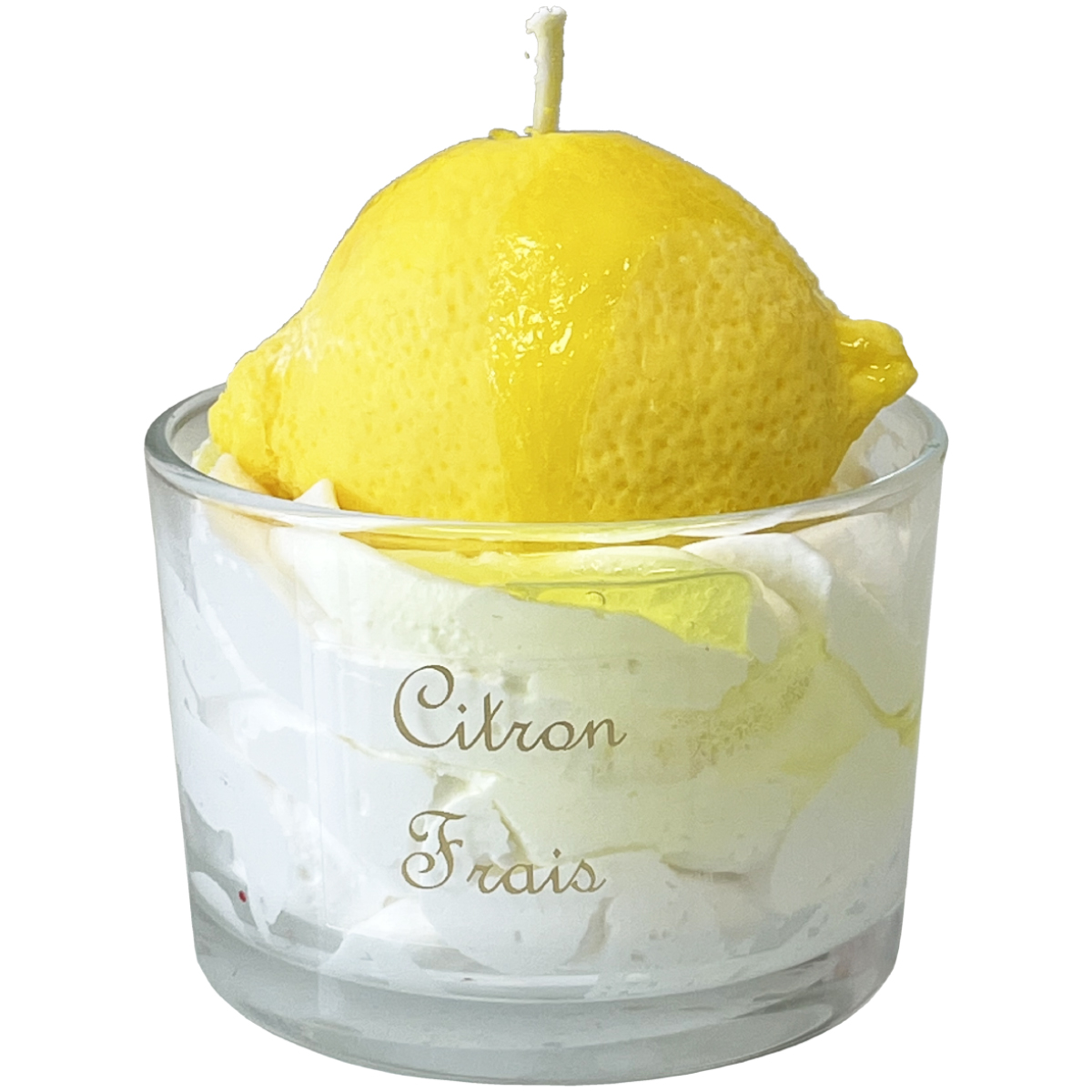 Bougie parfume Mousse au citron fabrique en Provence