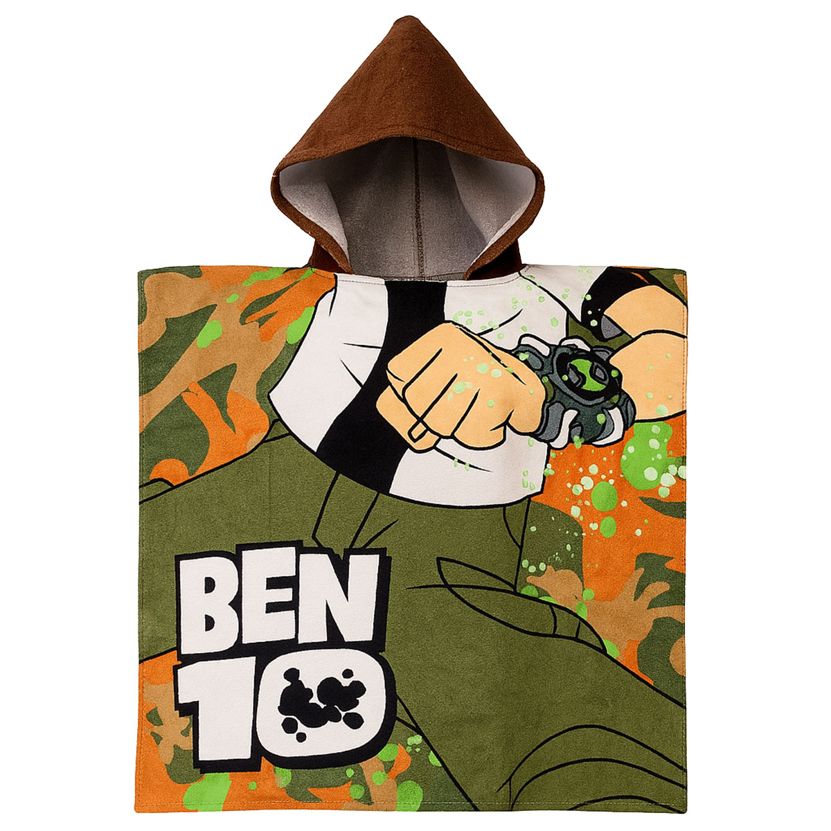 Poncho Ben 10 sortie de bain