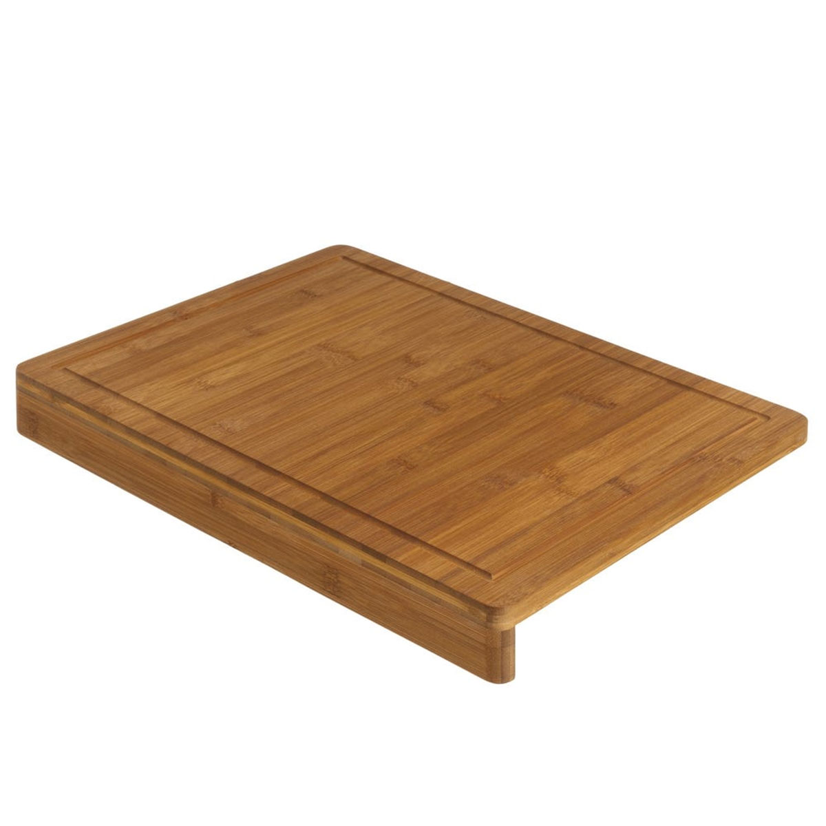 Planche  Dcouper en Bambou avec Rebord et Rainure