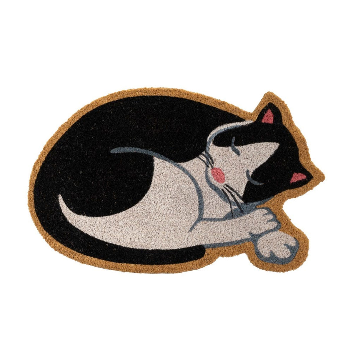 Paillasson en forme de chat 60 cm