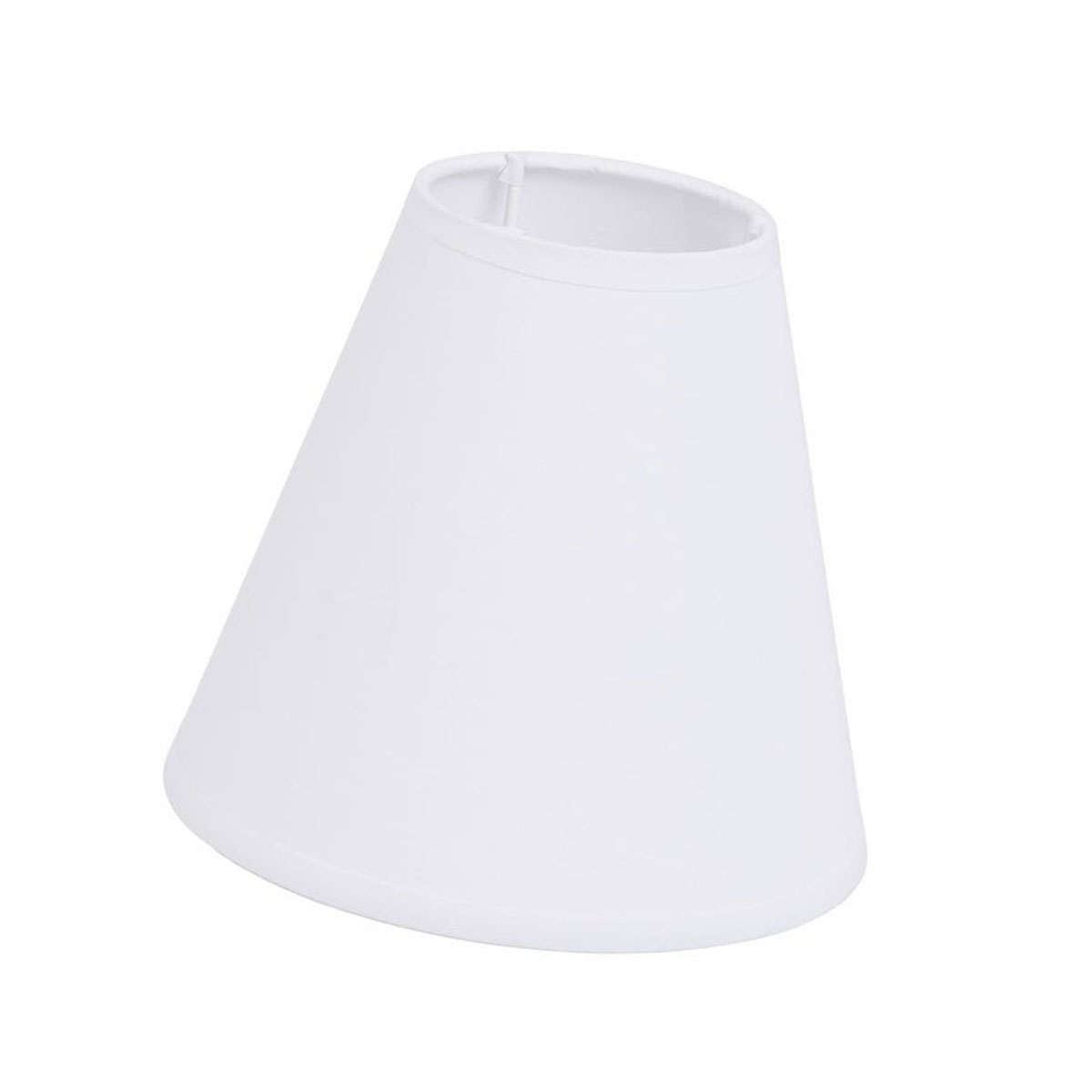 Petit abat-jour blanc � Hauteur 15 cm