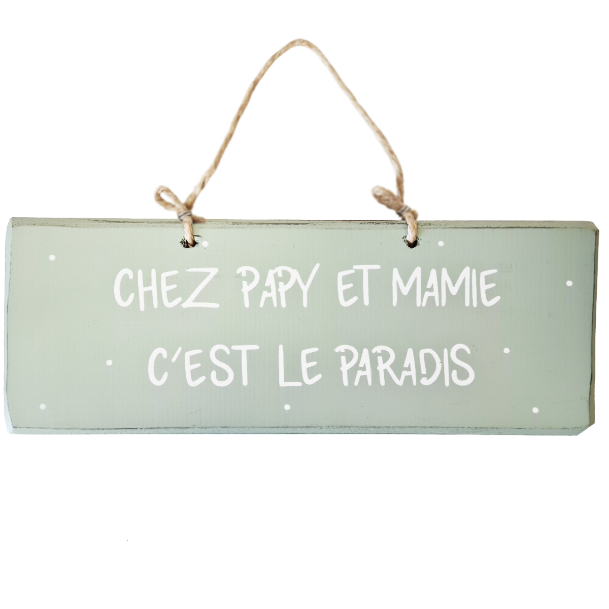 Pancarte dcorative en bois Chez Papy et Mamy
