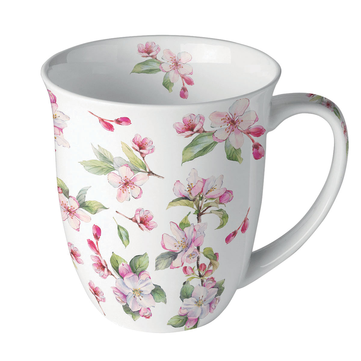 Mug en porcelaine Fleurs de cerisier  0,4 litre